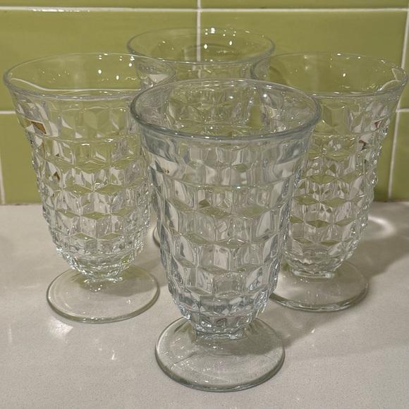 Other - Vintage Fostoria American Goblets (4)